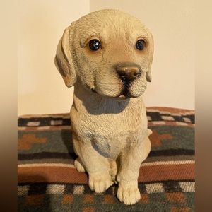 Cute Labrador Puppy 🐶 Figurine